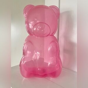 Gummy Bear Valentine’s Day Clear Pink Container.